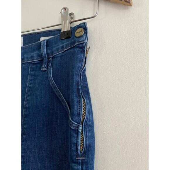 FRAME Le Flare de Francoise Flare Jeans in Larrabee Size 27 - Picture 9 of 10